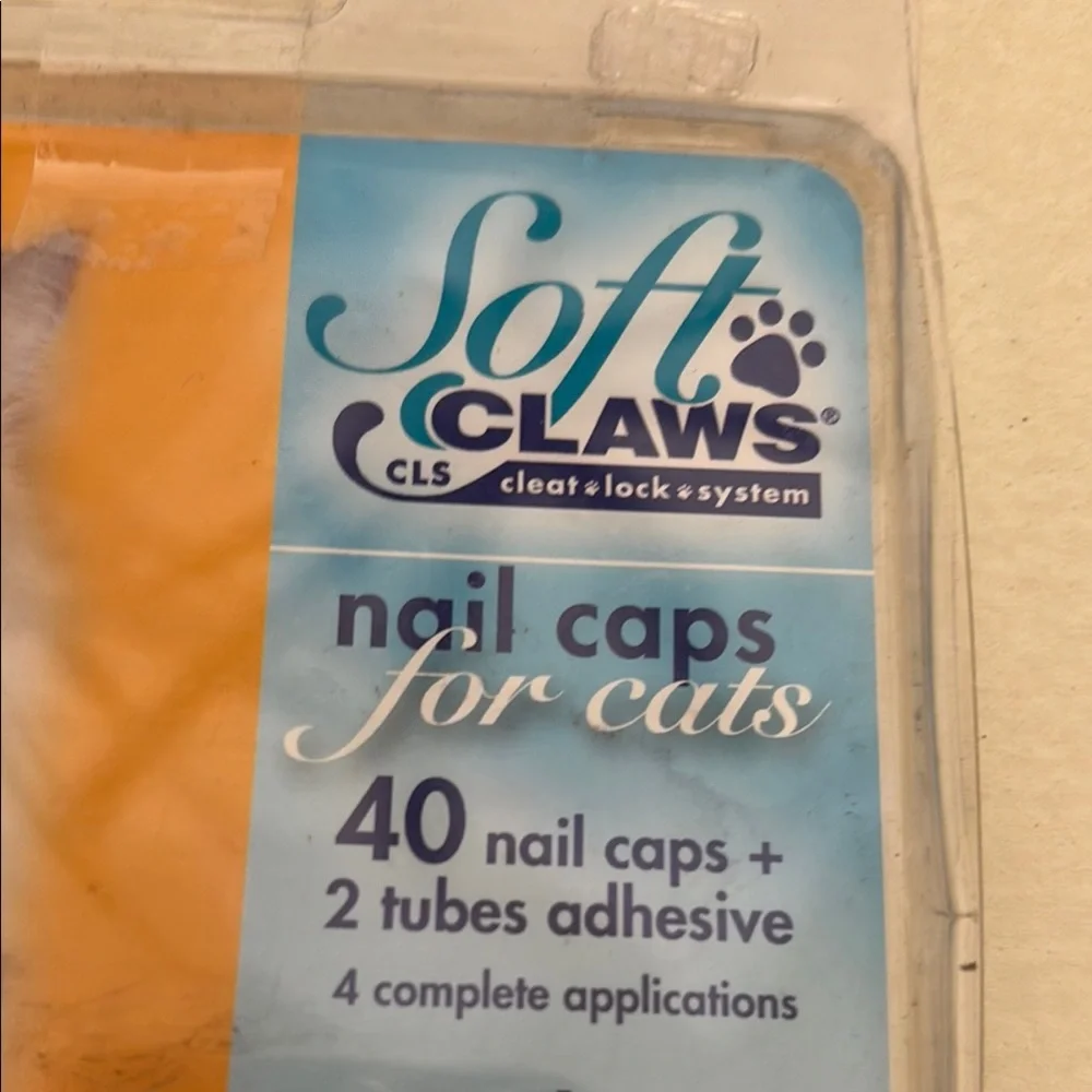 Clear Nail Caps for Cats